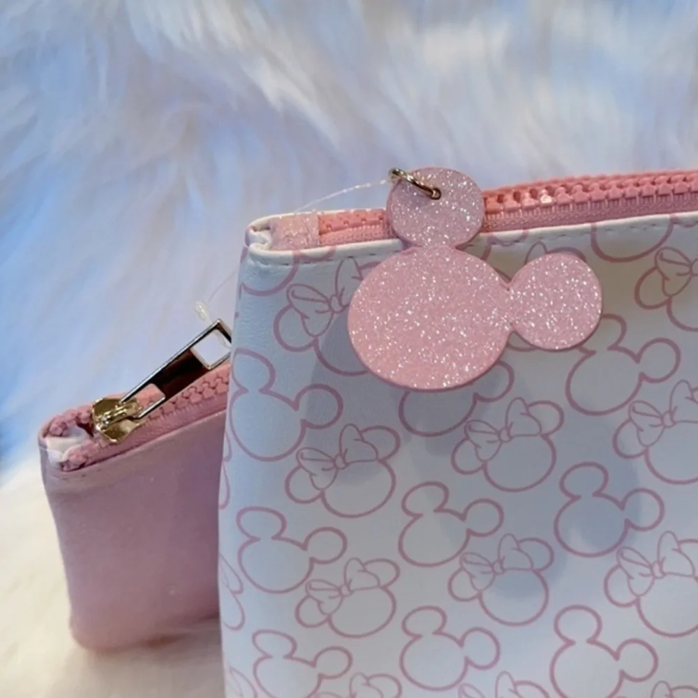 Disney Mickey & Minnie Mouse Make Up Bag Cosmetics Set (2pc) - Picture 5 of 5